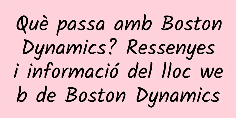 Què passa amb Boston Dynamics? Ressenyes i informació del lloc web de Boston Dynamics