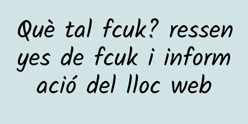 Què tal fcuk? ressenyes de fcuk i informació del lloc web