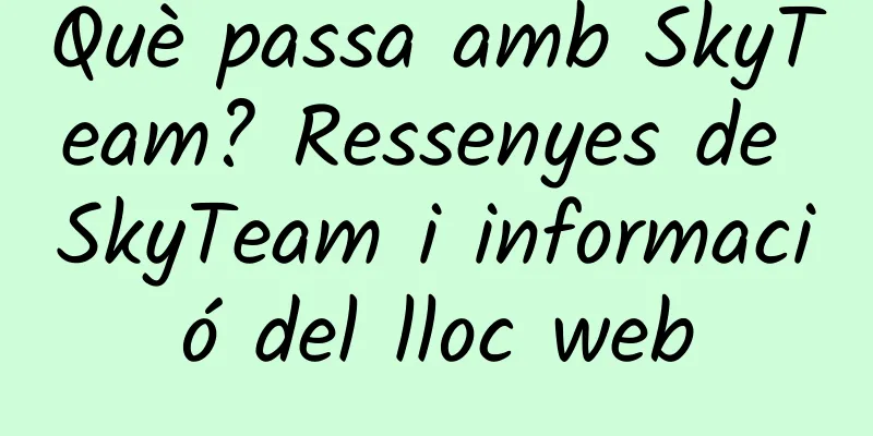 Què passa amb SkyTeam? Ressenyes de SkyTeam i informació del lloc web
