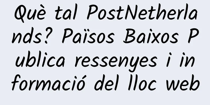 Què tal PostNetherlands? Països Baixos Publica ressenyes i informació del lloc web