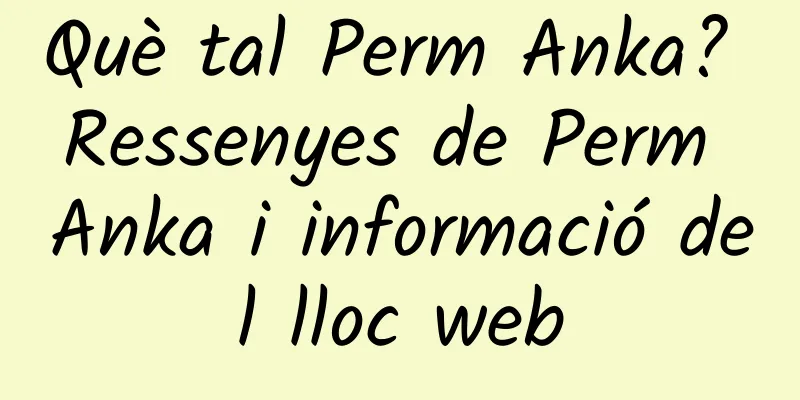 Què tal Perm Anka? Ressenyes de Perm Anka i informació del lloc web