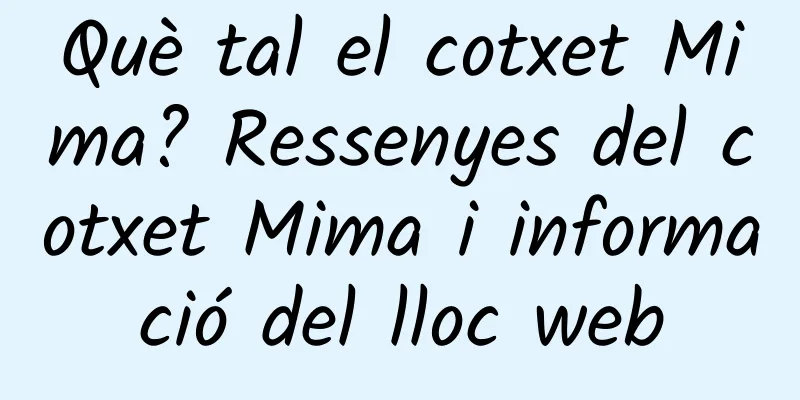 Què tal el cotxet Mima? Ressenyes del cotxet Mima i informació del lloc web