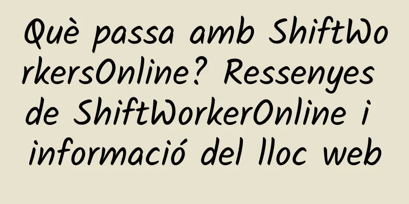 Què passa amb ShiftWorkersOnline? Ressenyes de ShiftWorkerOnline i informació del lloc web