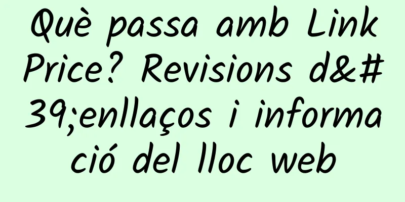 Què passa amb LinkPrice? Revisions d'enllaços i informació del lloc web