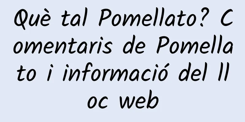 Què tal Pomellato? Comentaris de Pomellato i informació del lloc web