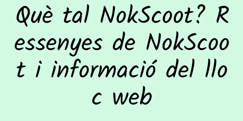 Què tal NokScoot? Ressenyes de NokScoot i informació del lloc web