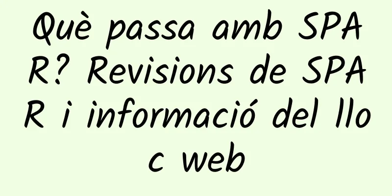 Què passa amb SPAR? Revisions de SPAR i informació del lloc web