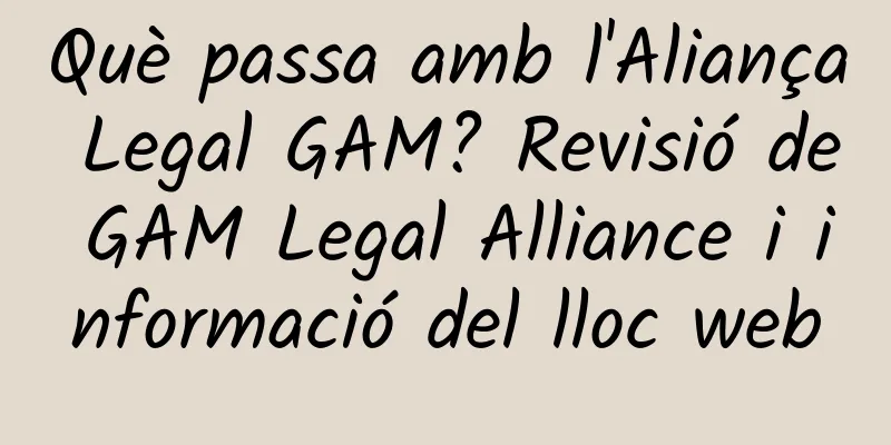 Què passa amb l'Aliança Legal GAM? Revisió de GAM Legal Alliance i informació del lloc web