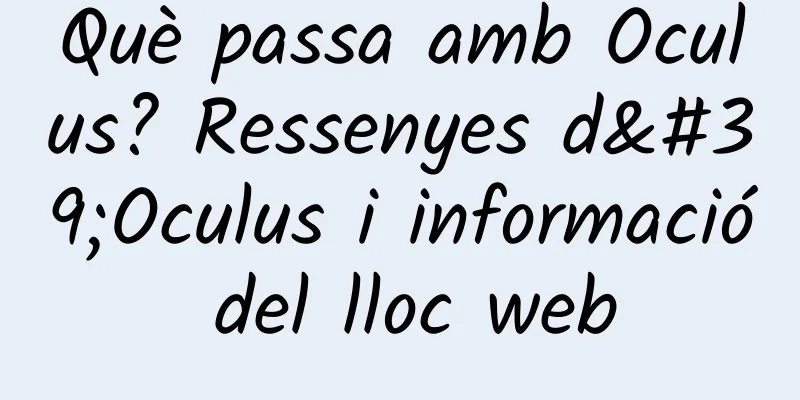 Què passa amb Oculus? Ressenyes d'Oculus i informació del lloc web