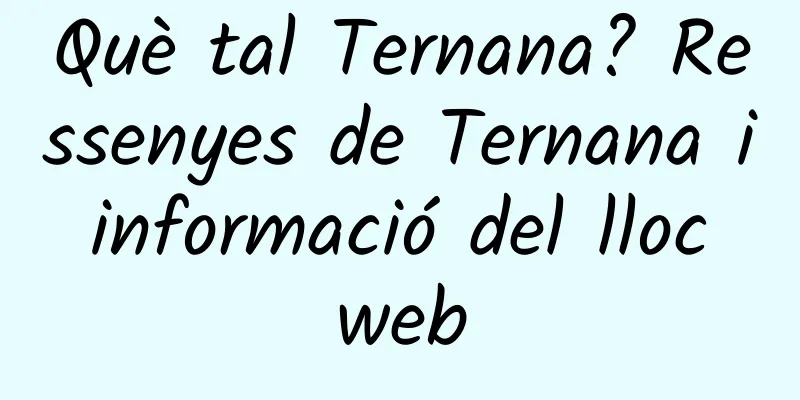Què tal Ternana? Ressenyes de Ternana i informació del lloc web