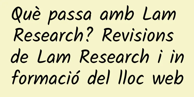 Què passa amb Lam Research? Revisions de Lam Research i informació del lloc web