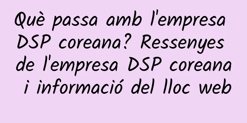 Què passa amb l'empresa DSP coreana? Ressenyes de l'empresa DSP coreana i informació del lloc web