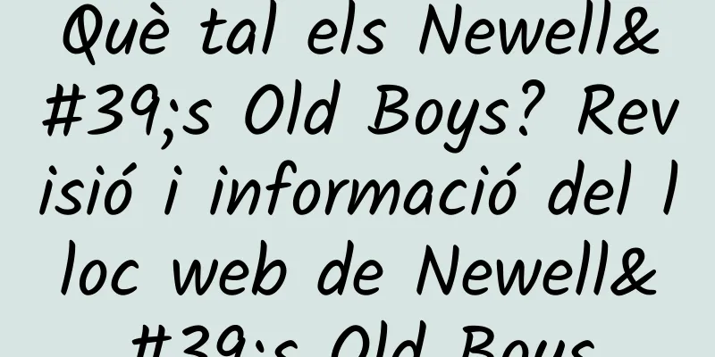 Què tal els Newell's Old Boys? Revisió i informació del lloc web de Newell's Old Boys