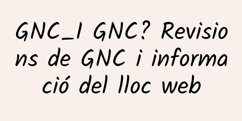GNC_I GNC? Revisions de GNC i informació del lloc web